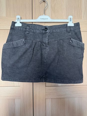 Jupe en jean gris Bizzbee t.l