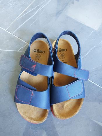 Sandales bleu