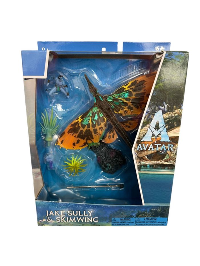 Coffret Avatar World of Pandora Jake Sully & Skimwing McFarlane Toys neuf