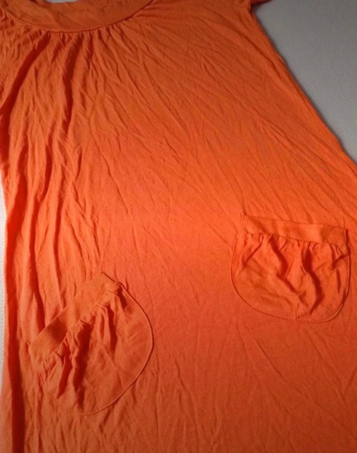 Robe été orange 36 - photo numéro 2