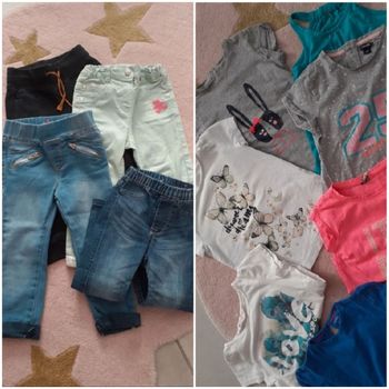Lot vêtements fille 2 ans