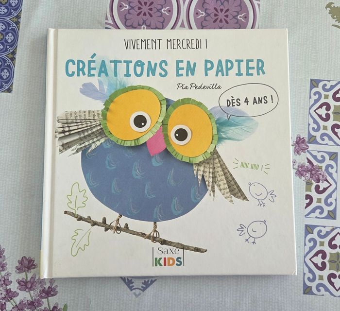 Livre : Créations en papier