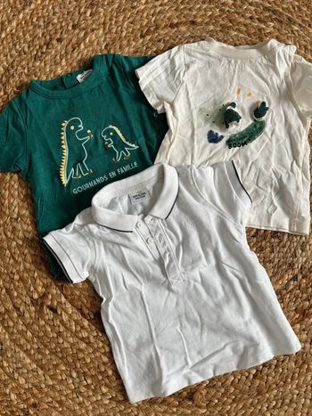 Lot de 3 tee shirt tao