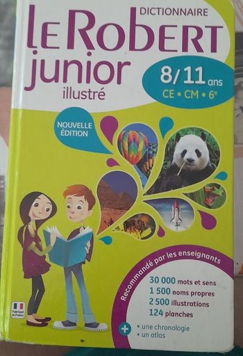 Dictionnaire le Robert junior illustré