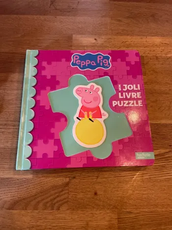 Livre Puzzle Mon joli livre puzzle Peppa Pig 🧩
