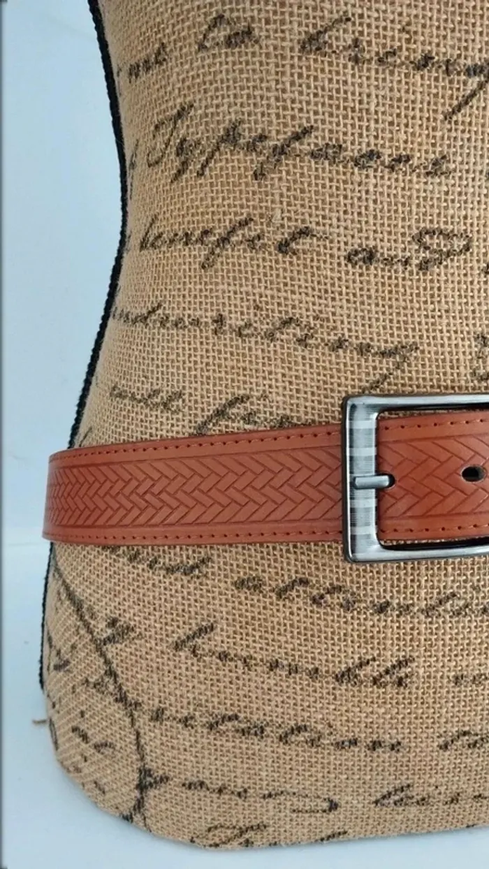 Ceinture marron mixte taille 120 cm - photo numéro 4