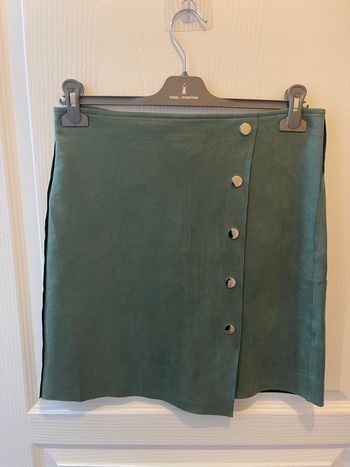 Jupe velours kaki T.L HF Woman Collection