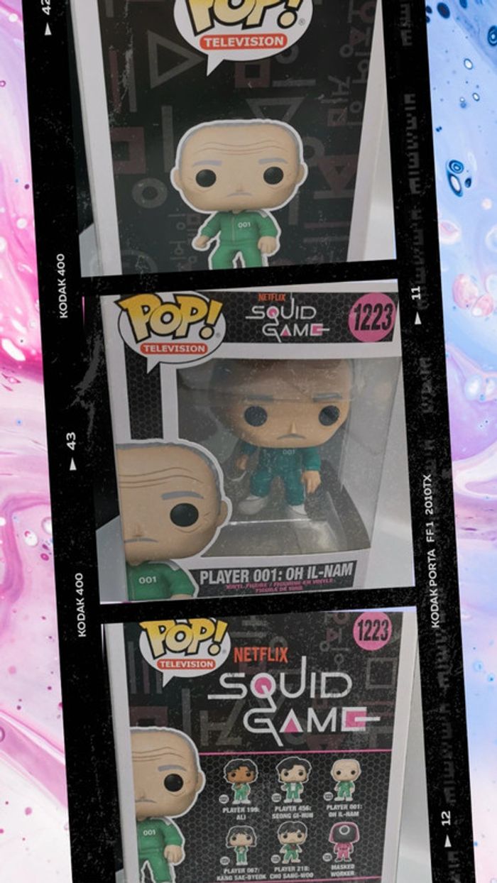 Pop funko edition squid game 1223