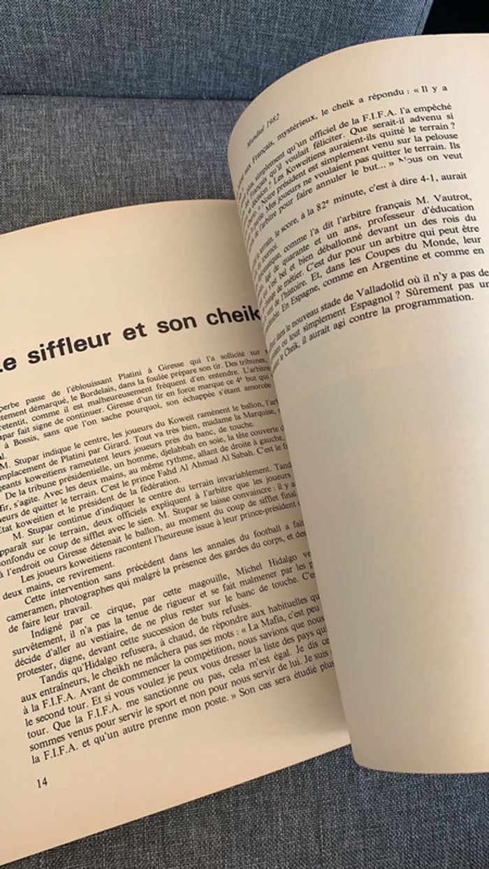 Mondial 82 L’épopée de la France / Livre foot - photo numéro 3