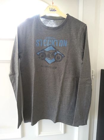 Maillot manches longues gris