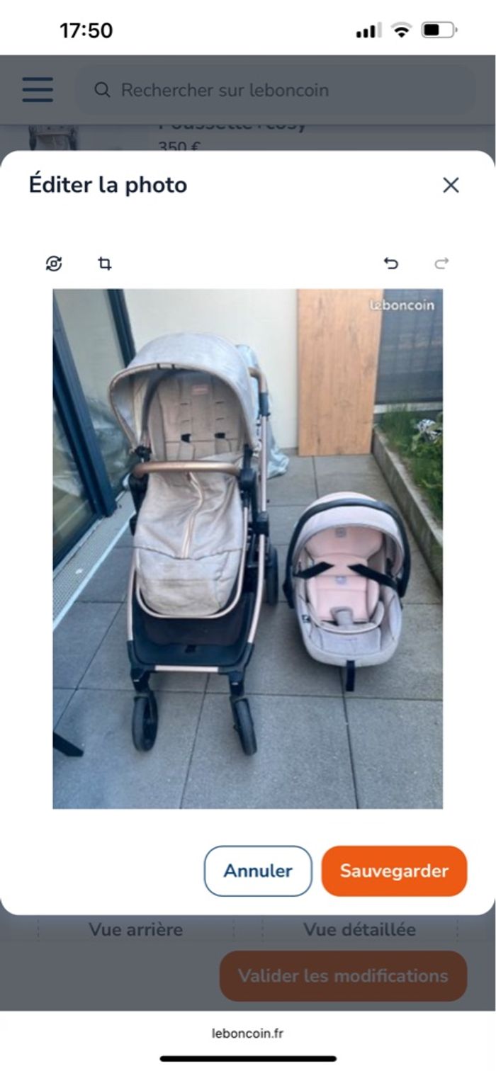 Poussette + Cosy + isofix - photo numéro 3