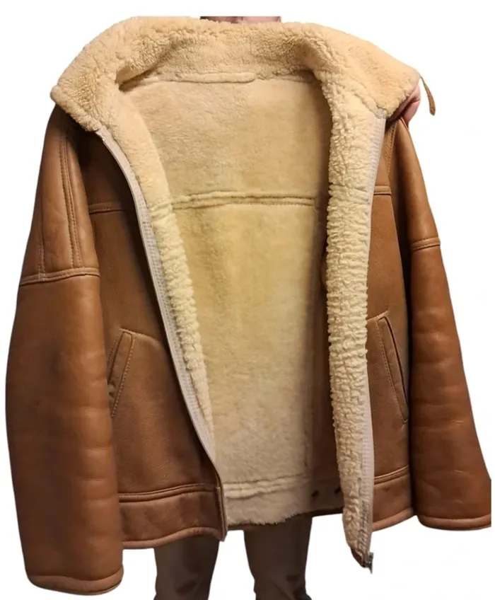 Blouson en cuir doublé mouton - photo numéro 2