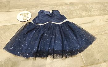 Sublime robe de Noël de fêtes à paillettes jupon 🤟