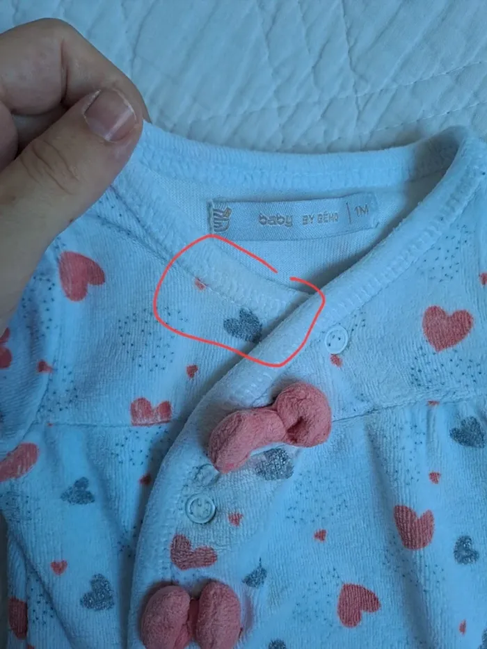 Lot 6 pyjamas - prema/naissance et 1 mois - photo numéro 11