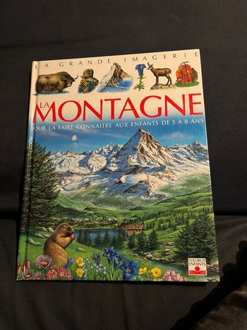 Livre pour enfants la grande imagerie fleurus la montagne