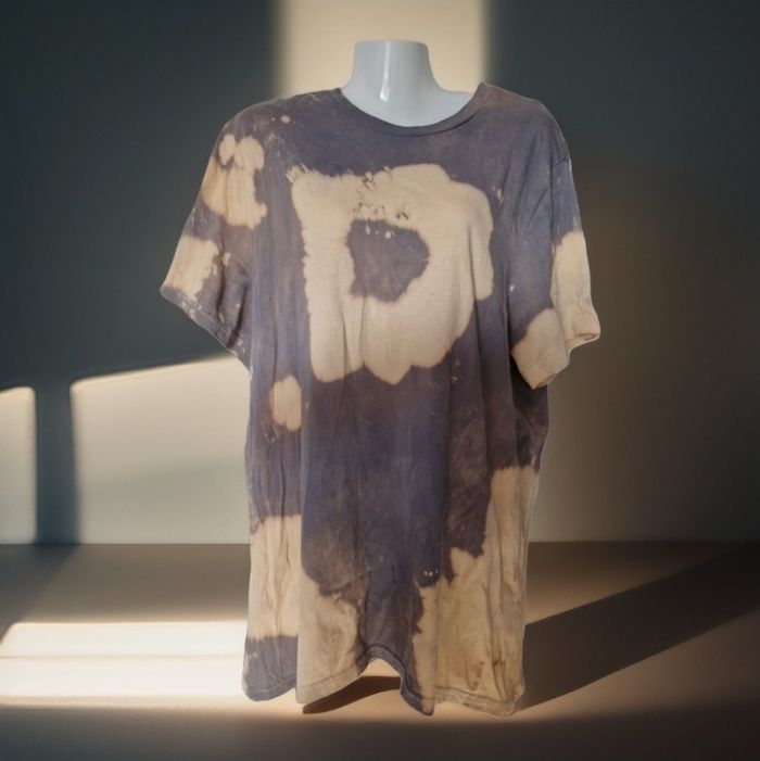 Beau tshirt mixte bariolé tie dye style hippie