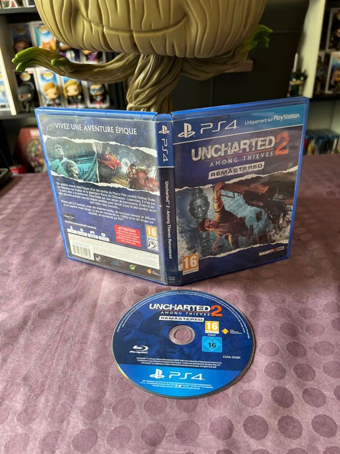 Jeu ps4 uncharted 2