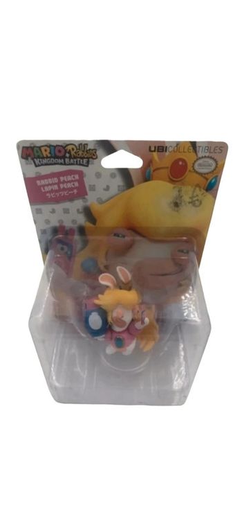 Figurine Mario + Rabbids Kingdom Battle Lapin Peach Ubisoft neuf
