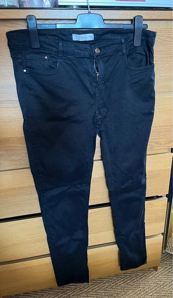 Jeans noir Slim Zara