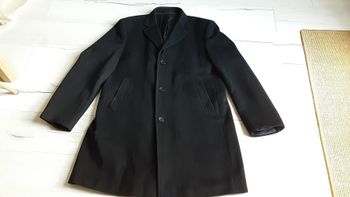 Vêtement homme manteau noir urban optimal taille 56