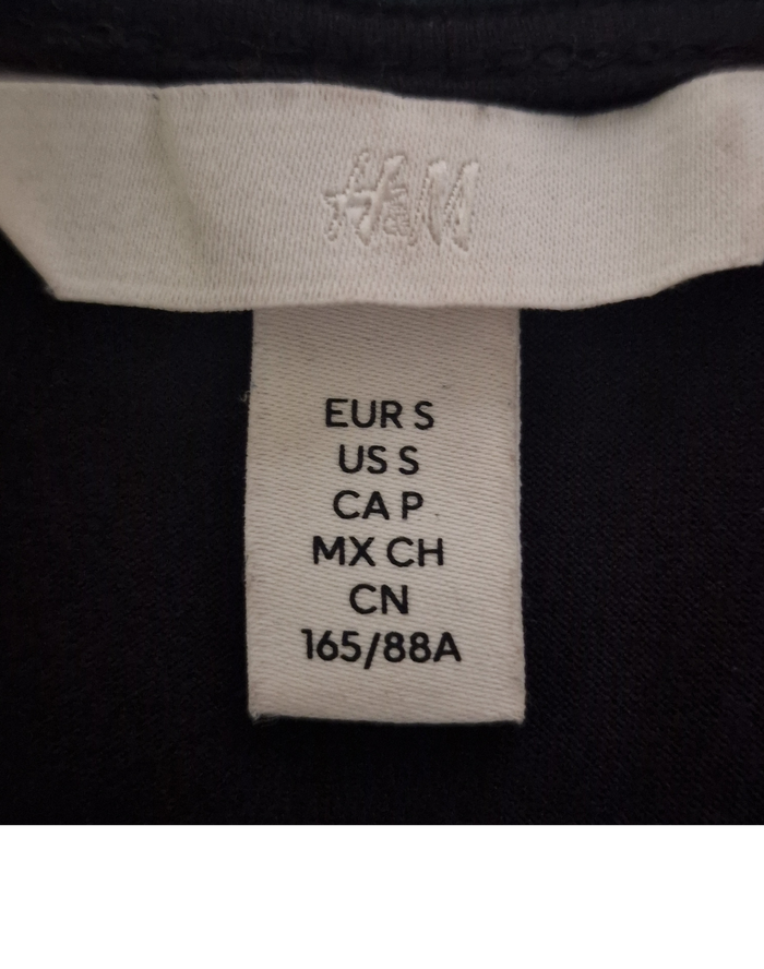 Haut manches longues H&M – Taille S – Noir – État : Très bon - photo numéro 5
