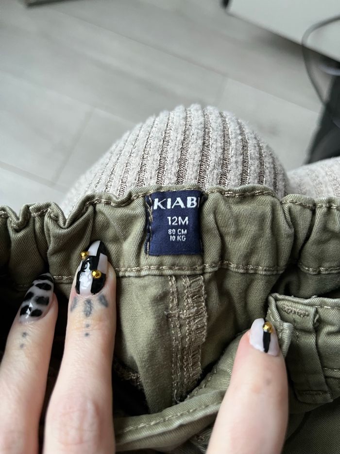 Pantalon kaki, Kiabi, 12 mois - photo numéro 2