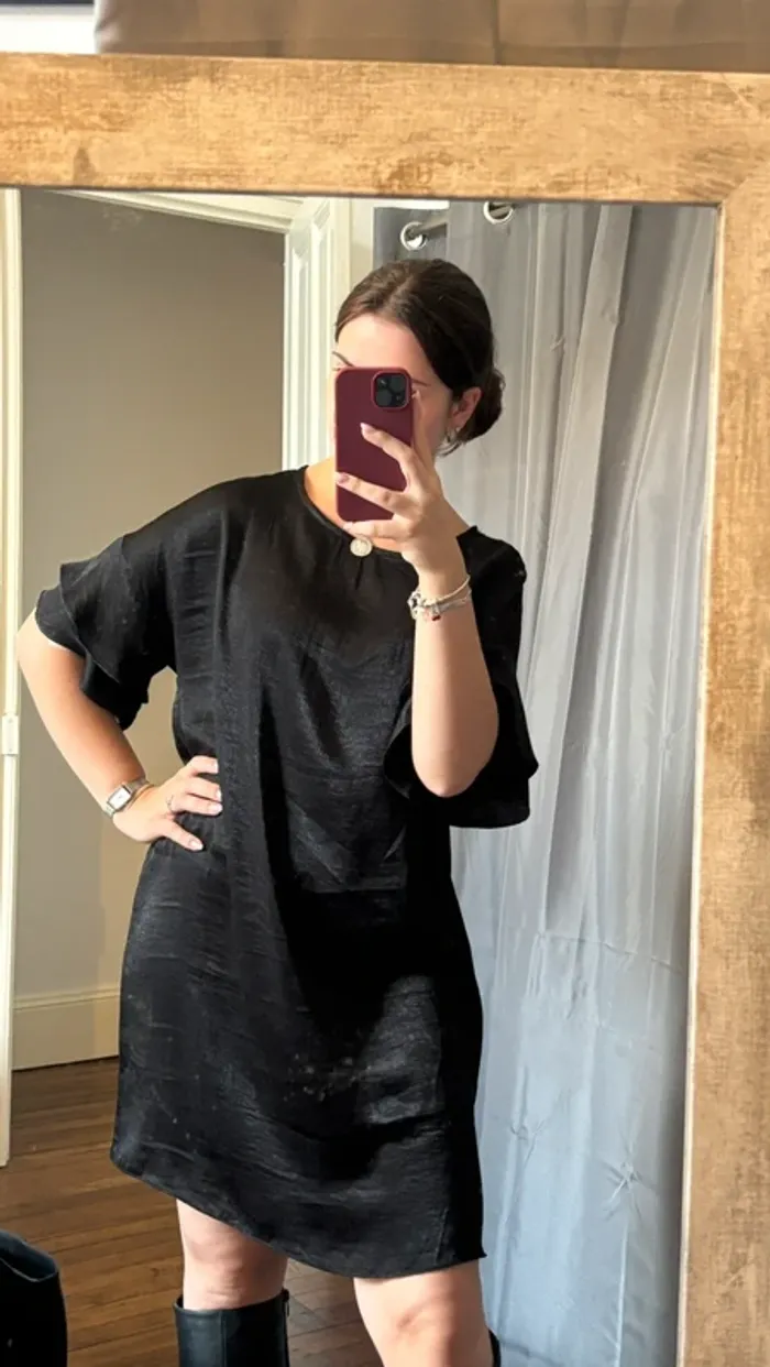 Robe noire fluide - photo numéro 5