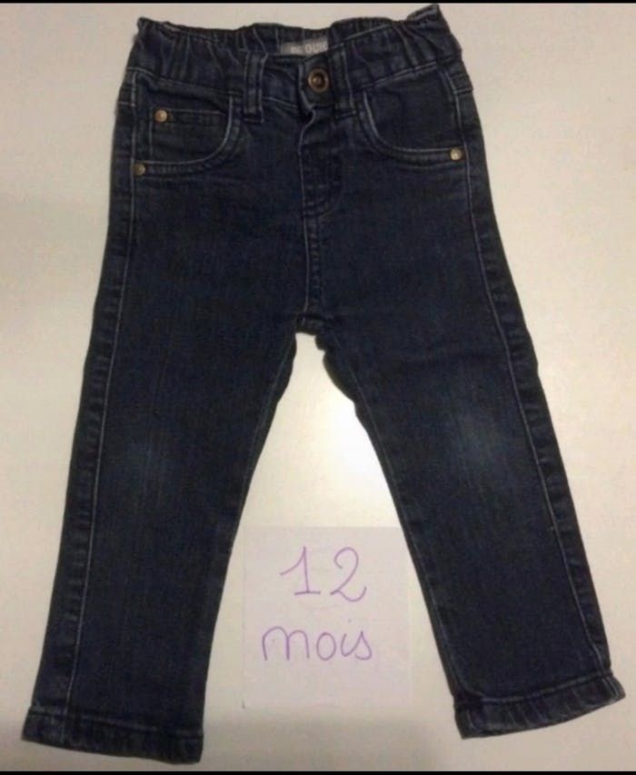 Jeans Pikouic bleu foncé