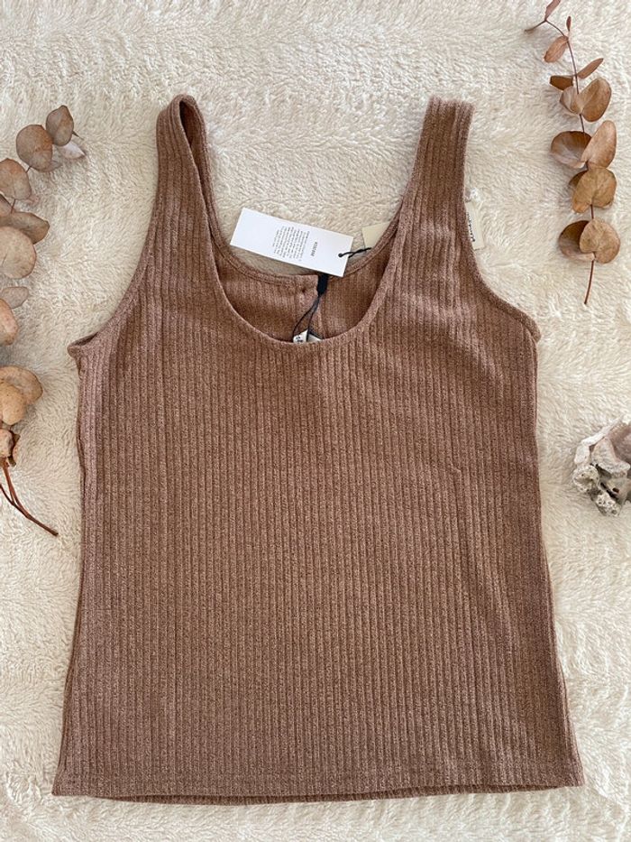 Superbe débardeur taupe neuf BlendShe M - photo numéro 5