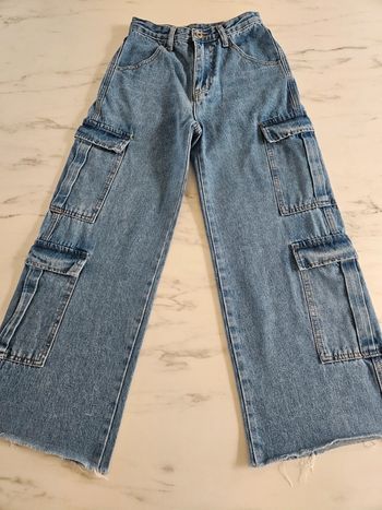 Jeans cargo taille 32