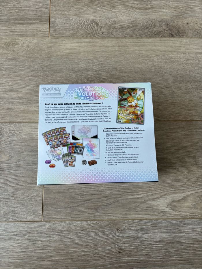 ETB évoluions prismatiques ev8.5 scellage nickel - photo numéro 2