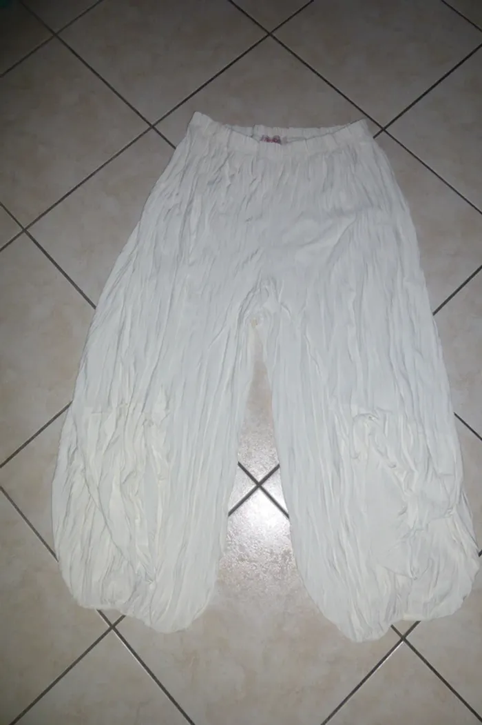 ensemble debardeur / tunique asymétrique et pantalon taille 52 comme neuf MEGAN - photo numéro 8