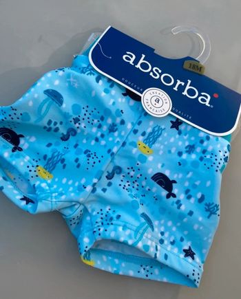 Maillot short de bain Absorba 18 mois Neuf