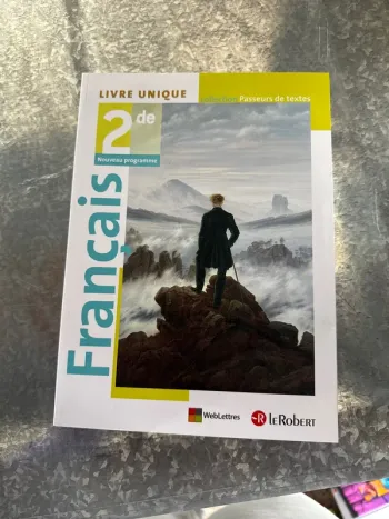 Livre, français, seconde