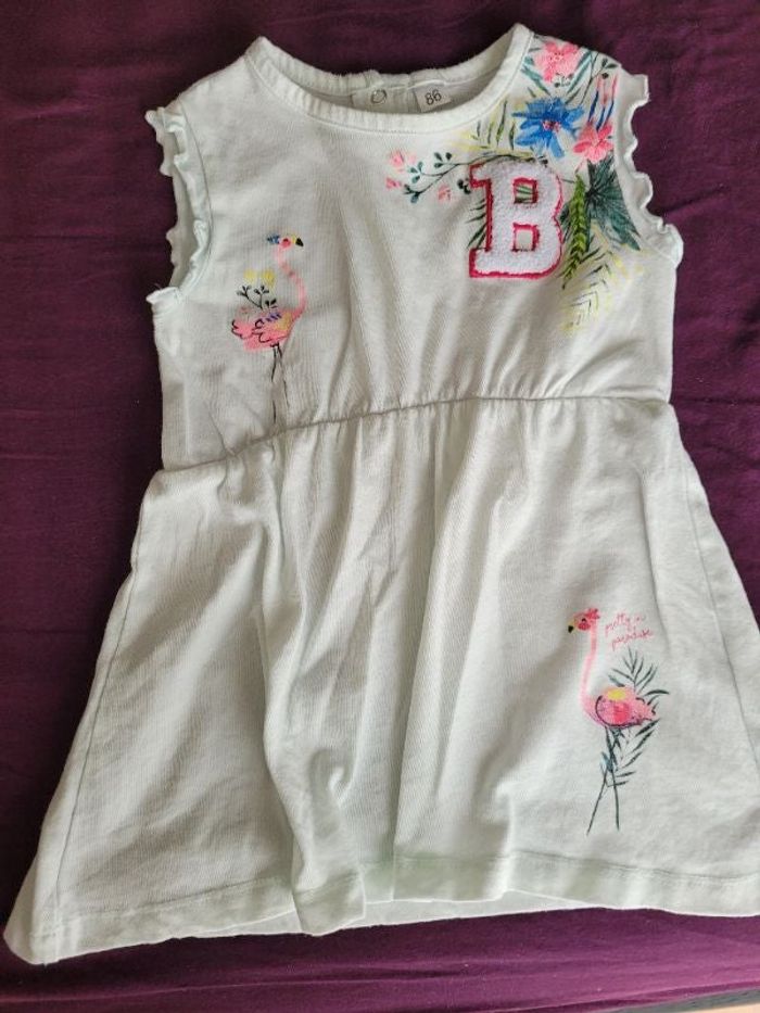 Robe menthe à l'eau