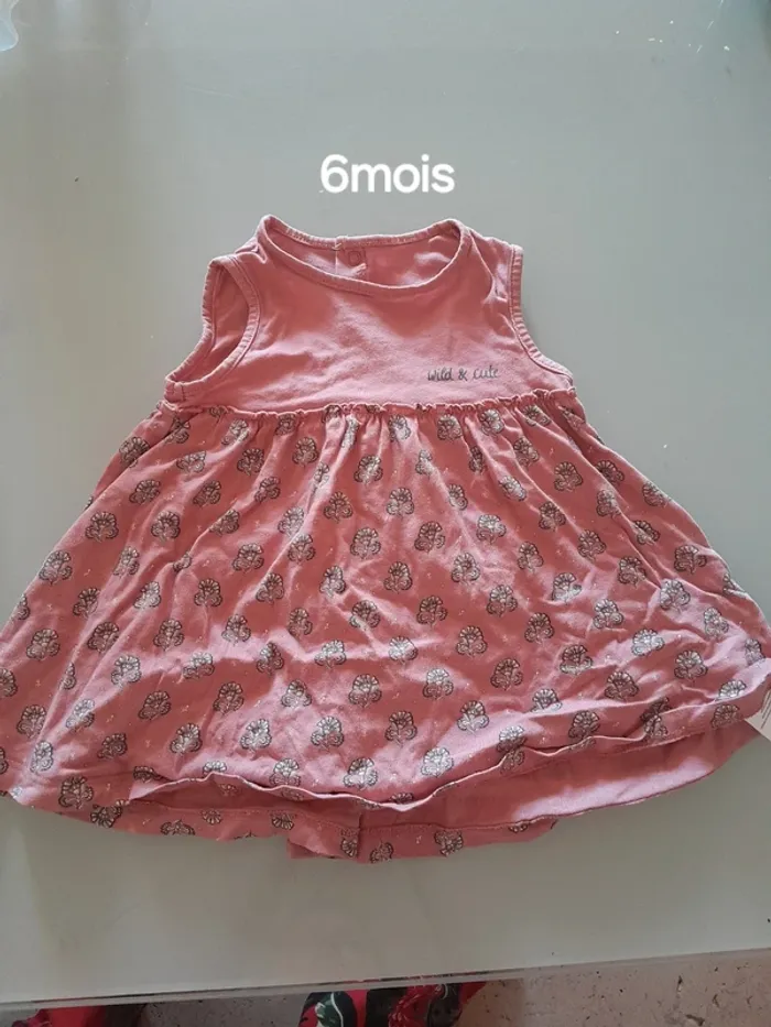 Robe fille 6mois