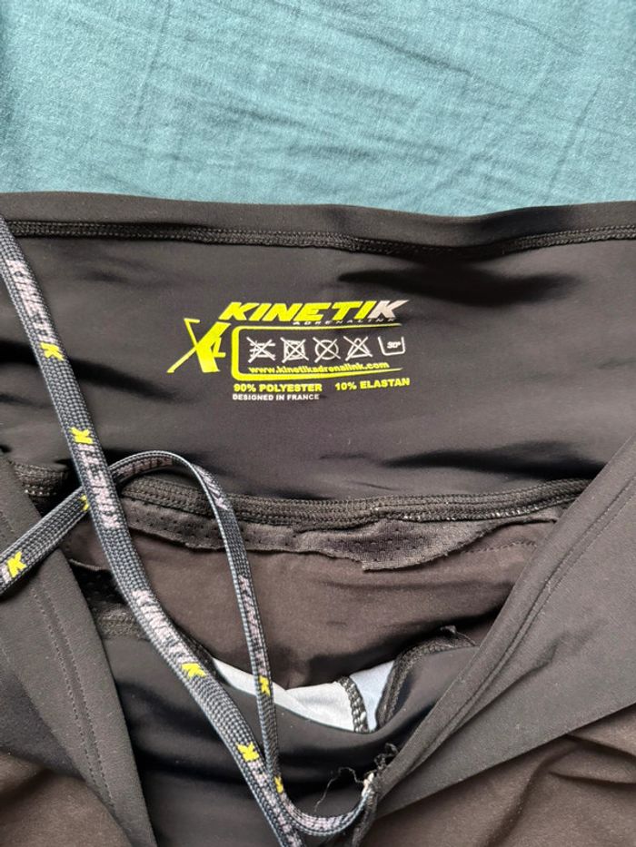 Short de trail running Kinetik Adrenalink noir – Taille XL - photo numéro 4