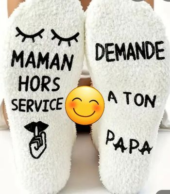 Chaussette message
