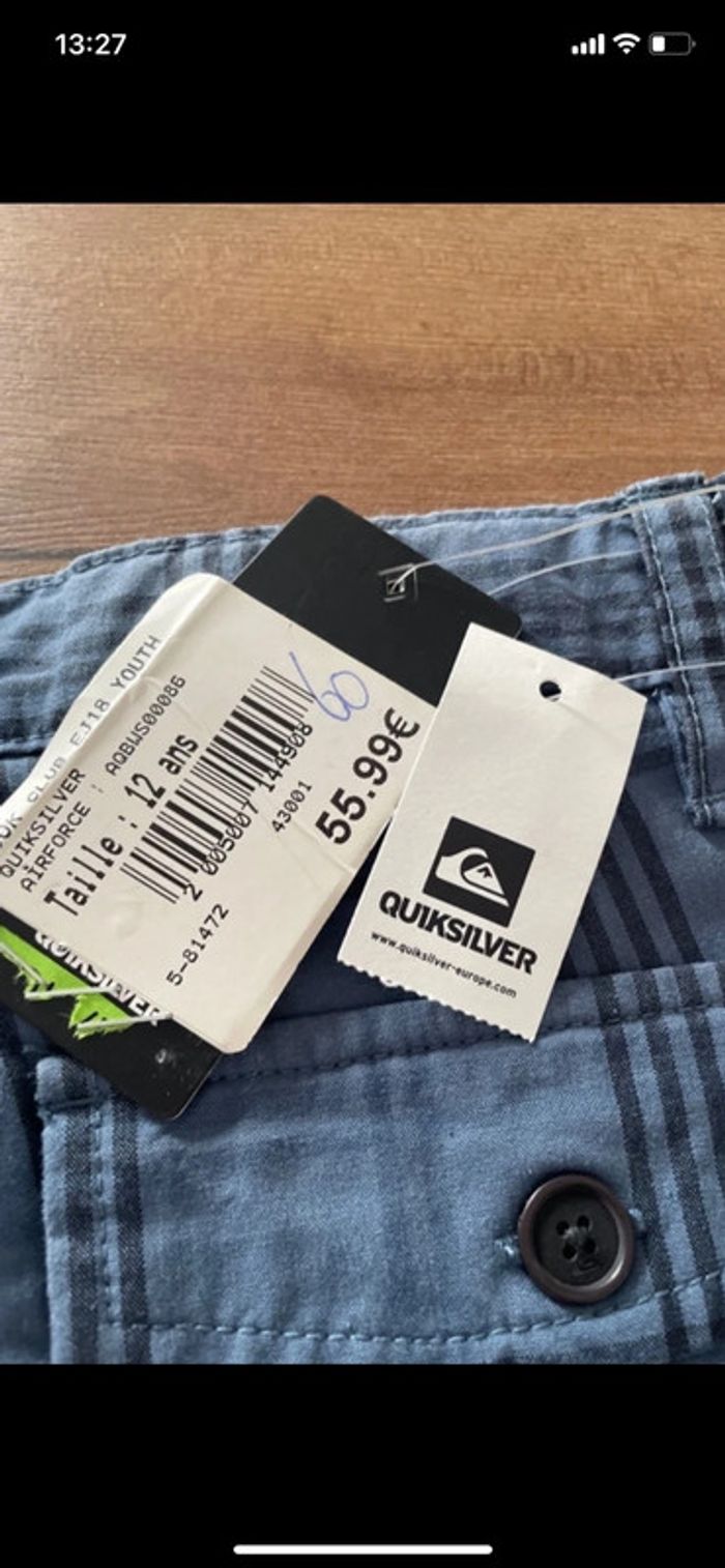 Short QuickSilver 12 ans - photo numéro 6