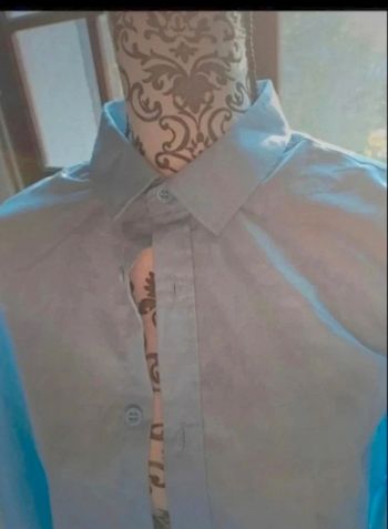 Chemise homme bleu clair T38