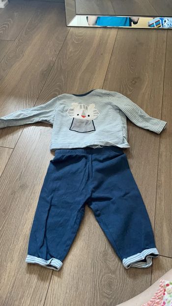 Ensemble garçon 6mois obaibi