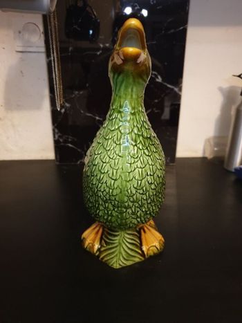 Carafe forme oiseau vintage années 70