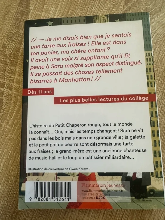 Livre Le Petit Chaperon Rouge à Manhattan - photo numéro 3