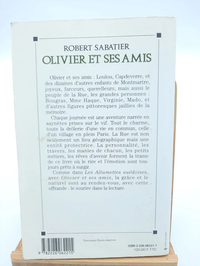 Robert Sabatier, Olivier et ses amis - photo numéro 2