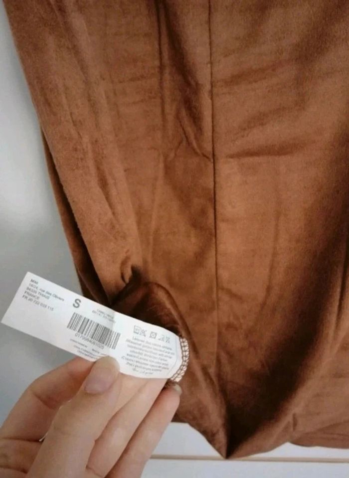 Robe camel type daim taille S - photo numéro 4