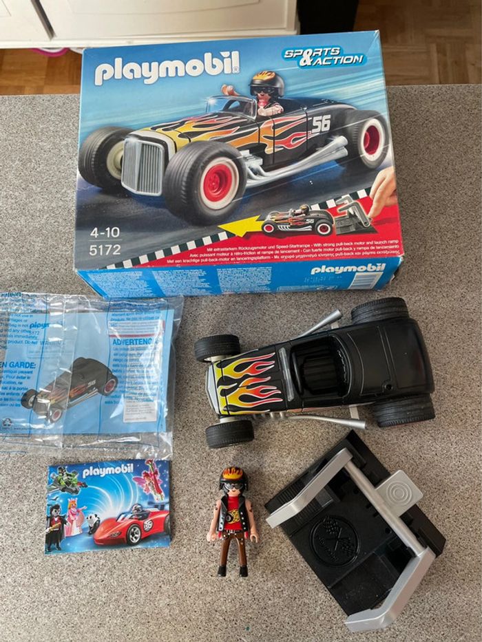 Boîte playmobil 5172 voiture de course - photo numéro 8