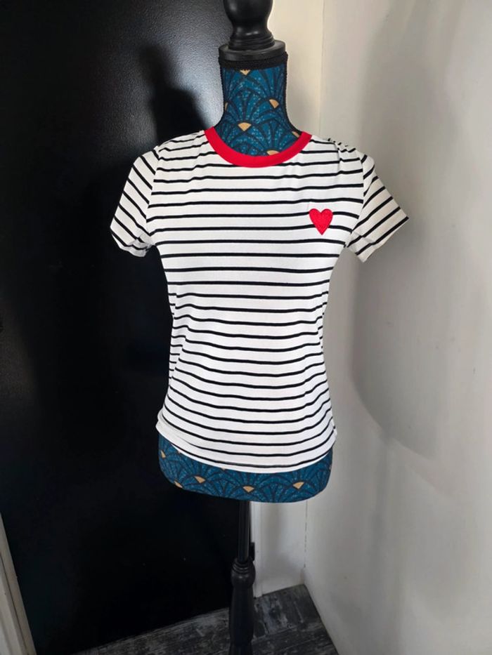 T-shirt marinière femme