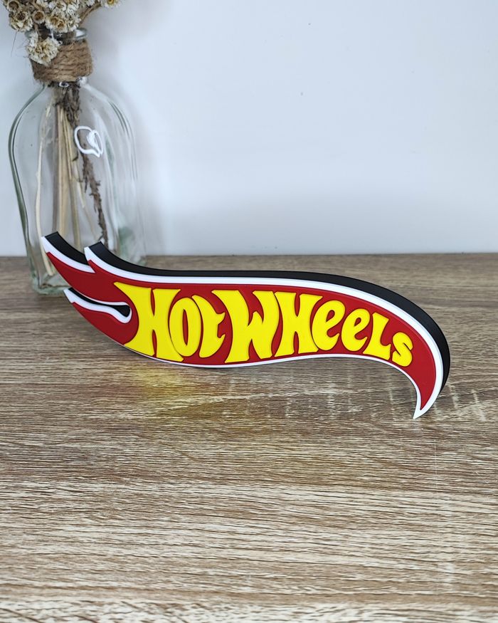 Bibelot décoratif 3D style HotWheels - photo numéro 2