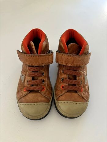 Chaussures montantes cuir