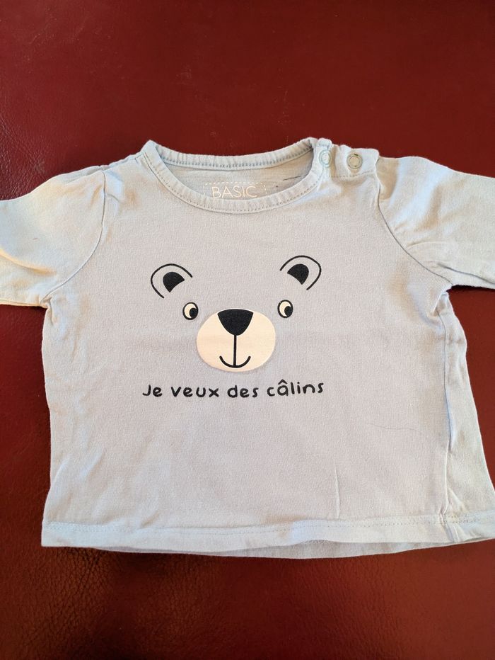 Lot de 7 maillots garçon 6 mois - photo numéro 3